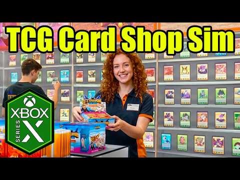 TCG Card Shop Simulator Xbox Series X Gameplay [Optimized] [Xbox Game Pass]