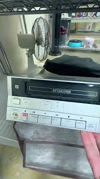 Two Vintage Betamax VCRs – Early Home Video Tech Found in the Thrift Store