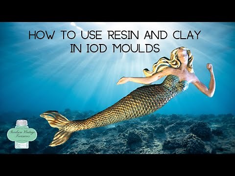 How to Use Resin and Clay in IOD Moulds