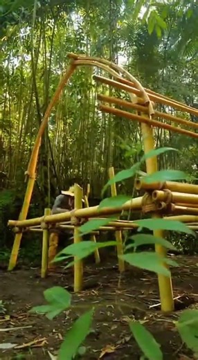 Primitive Jungle House Built Fast | Satisfying Timelapse