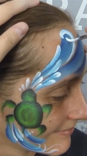 20K views · 297 reactions | As we are hitting summer, one of the most requested designs are TURTLES!! Have you seen this face paint design yet by Ashley Pickin on FABAtv.com? Get FULL access to ALL 800+ classes on FABATV | FabaTV | Facebook