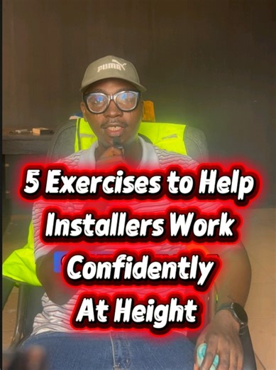 5 Essential Exercises for Solar Installers Working at Height