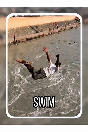 Can you swim here? #tiktok #fyp #swim #didyouknow | Ganges River