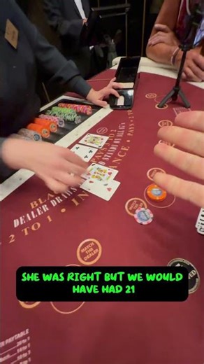 $2500/Hand.. Dealers 4 against a 12!! #casino #blackjack #gambling