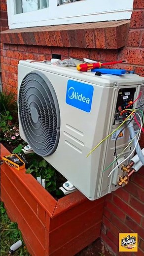 Midea Heat Pump Installation from Start to Finish | SL Sparky NZ