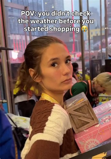 NOTHING PREPARED ME FOR THIS 🫣😭 Spent all our money at New York Comic Con and apparently none of it on an umbrella 😭🌧️ Arms full of collectibles, absolutely zero survival plan. We are NOT thriving. Anyone else trapped at NYCC protecting their haul? 💀 #NYCC #NewYorkComicCon #ComicCon #NYC #Collectibles