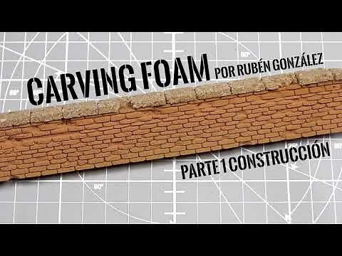 CARVING FOAM - PART 1 || CONSTRUCTION ||