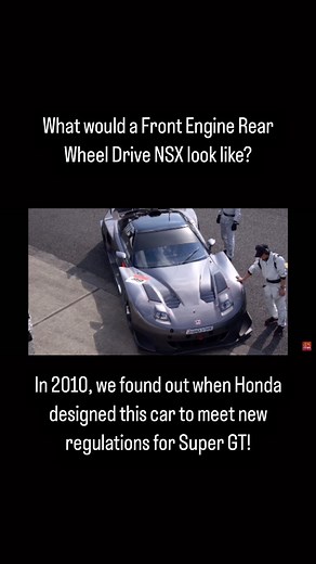 6.9K views · 21 reactions | Super GT was changing the rules and was only going to allow front engine rear wheel drive cars into their races, so Honda developed this NSX. #nsx #nsxr #nsxrgt #nsxgt #nsxtypes #frontenginerearwheeldrive #frrw #whatisthis #honda #supergt #carrace | Kuya Automotive | Facebook