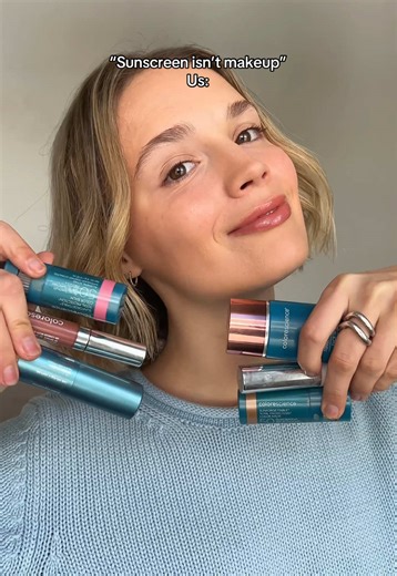 Why choose between skincare and makeup when you can have both? Our formulas deliver SPF protection while blurring, brightening, and hydrating, so your skin looks flawless and stays healthy at the same time. #colorescience #spf50 #mineralsunscreen #spfmakeup