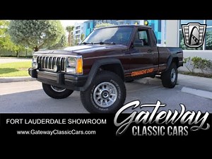 1987 Jeep Comanche Chief 4.0 I6 Manual Gateway Classic Cars FTL- #2082