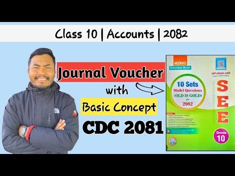 Class 10 Accountancy | Journal Voucher Explained Step-by-Step (CDC 2081)