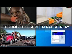 VDM Full Screen Video Playback via Brave Browser