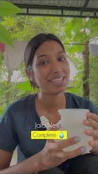 Jala Neti ( Nasal cleaning)💧😳