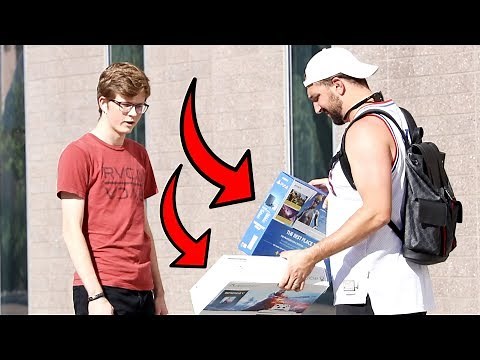 Making Strangers Choose Between Free Playstation & Free XBOX!