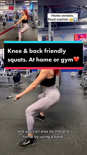 Knee & Back Friendly Cable Squats: Home & Gym Guide