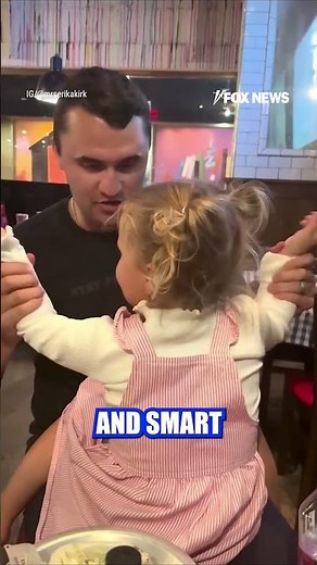 Erika Kirk shares emotional moment of Charlie with their daughter #shorts #foxnews #news #us