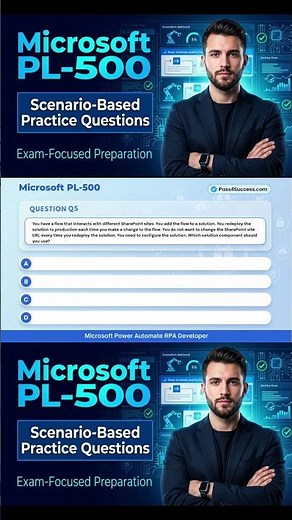 PL-500 Power Automate RPA Developer | Practice Questions #PL500 #RPACertification #MicrosoftExam