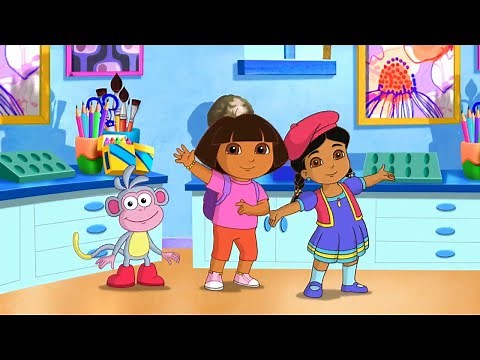 Dora the Explorer - 7x14 -Vamos a Pintar [Best Moment Plus ]