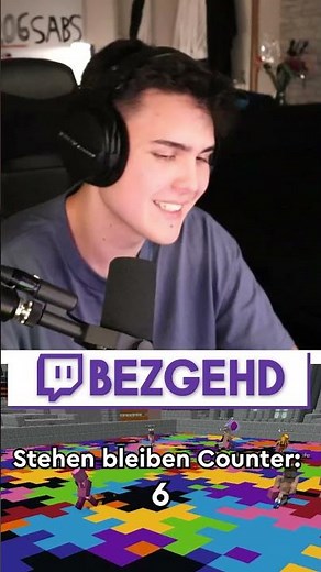 WIE OFT konnte ich da bitte STEHEN BLEIBEN? 😅 #bezge #minecraft #Party #BezgeHD #Minigames