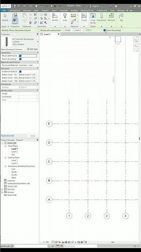 THE RIGHT WAY TO CREATE COLUMNS IN REVIT