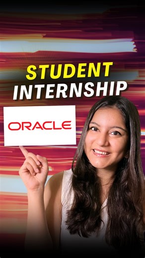 Shweta Arora on Instagram: "Internship Alert! Oracle India has announced an internship opportunity for all college students in India. You could be from any steam and still get to work with Oracle. The role is "Student Intern". It is a temporary position for admin tasks. The location is Bangalore. The experience is 0-2 years, so freshers can apply as well. Please note only limited vacancies are available, so apply soon! Comment "Link" to get a message or check the link in bio. #intern #internship