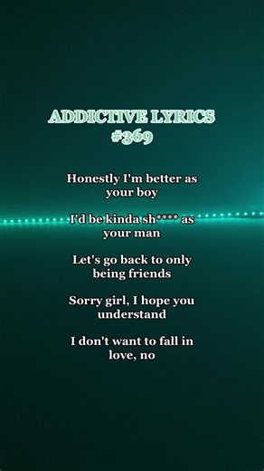 ADDICTIVE LYRICS – Explore #369's Emotional Themes