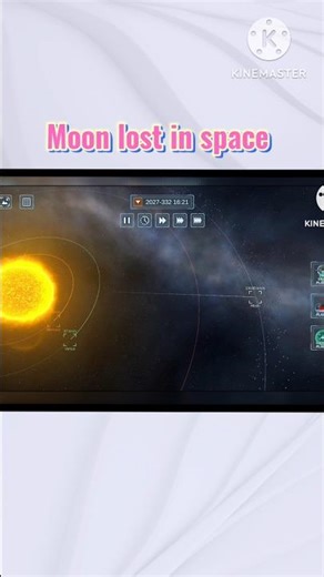 The Moon Went CRAZY After I Threw It Into Deep Space! (Solar Smash) #shorts