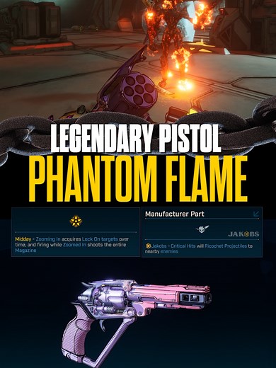 Borderlands 3: Earn the Legendary Jakobs Phantom Flame