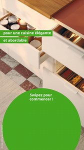 VEDDINGE, c’est une des nombreuses gammes de façades de cuisine compatibles avec le système METOD. Créez la vôtre ! 🖌️ | IKEA
