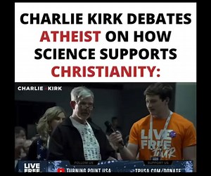 13 reactions | Watch this debate with an atheist on how science actually supports the existence of God.  | Joshua Caleb Farley | Facebook