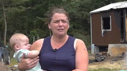 Fire survivor thanks community for support as she prepares for son's, husband's funerals