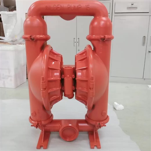 Wilden T15 Aluminum Air Operated Double AODD Pneumatic Diaphragm Pump Neoprene Self-Priming Brass Impeller for Marine Watering