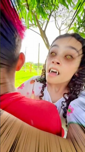 Is she a vampire? 😱