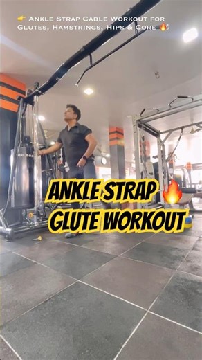Scientifically Proven Ankle Strap Exercises for Glute & Hip Activation (Cable Workout)