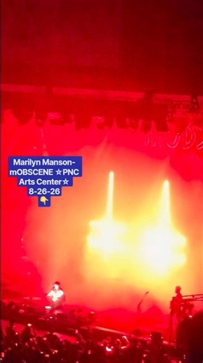 Marilyn Manson- mOBSCENE ☆PNC Arts Center☆ 8-26-26
