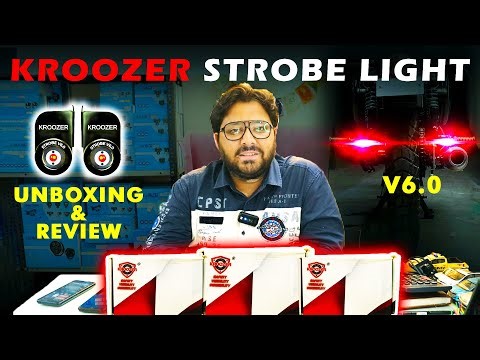 Kroozer Strobe Pro | Stroble Lights for Bike | Kroozer Strobe Lights | Kroozer