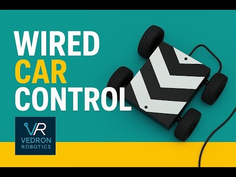 Wired Controlled Car | Summer Holidar Project | Vedron Robotics