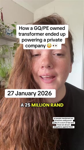 City-Owned Transformer Powers Private Company in Gqeberha