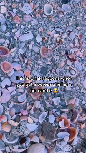 Bubble Explosion in Gel Candle