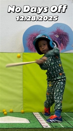 Maxon on Instagram: "Baseball Night Practice – December 28, 2025 1. Pitching Machine Batting - Short Bat (15 minutes). 2. Pitching Machine Batting - Left Side (10 minutes). 3. Pitching Machine Batting - 12 oz Bat (10 minutes). Total Practice Time: 35 minutes #baseball #baseballlife #baseballpractice #baseballgame #dodgers #littleleague #baseballseason #baseballlove #baseballism #4yearsold #battingpractice #batting"