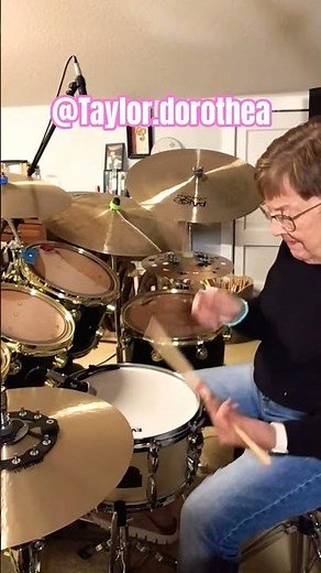 Dorothea Taylor #Drummer #Drums #Drumcover #WomanDrummer #OldWoman