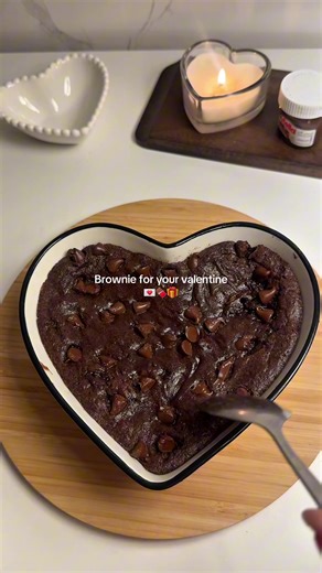 Easy Fudgy Heart Brownie Recipe for Valentine's Day