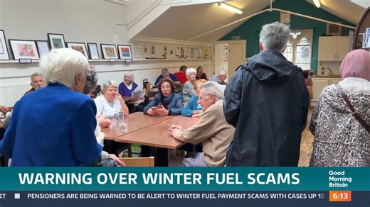Older people are being warned to watch out for Winter Fuel Payment scams after a massive rise in the number of text message cons. HMRC has exclusively revealed a 153% increase in Winter Fuel phone scams in the last week of September. | Good Morning Britain