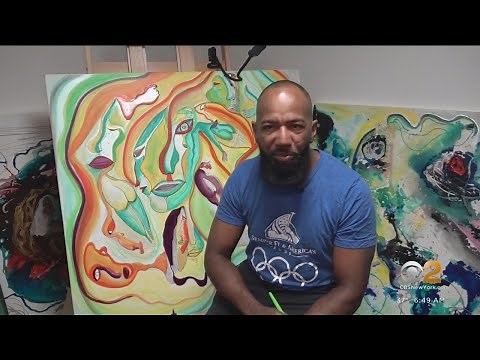 Army veteran combats PTSD through art therapy