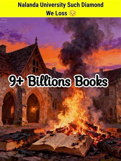 Bharat History Lo Biggest Loss: Nalanda University Burning in Telugu |Rehan Techpad| #facts #shorts