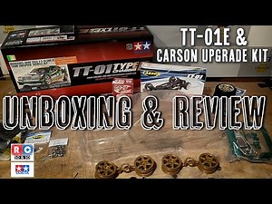 Tamiya Mercedes-Benz 190E 2.5-16 Evo.II Team Zakspeed Unboxing & Carson TT-01 / TT-01E Tune Up Pack