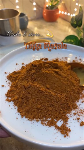ZKD on Instagram: "Homemade tandoori tikka masala!! Here’s how to make it ⤵️ I - 10-12 Green cardamoms - 2 Black cardamoms - 2 Cinnamon sticks - 6-7 Cloves - 2.5 tbsp Coriander seeds - 1.5 tbsp Cumin seeds - 1 piece Mace - 1 Star anise - 1/2 tsp Black peppercorns - 1.5 tbsp Salt (or to taste) - 1 tsp Turmeric powder - 1 tbsp Red chili powder - 1 tbsp Kashmiri red chili powder -1 tsp dried ginger powder - 0.5 tsp Yellow food color(optional) Directions: 1. In a frying pan, add green cardamom, blac