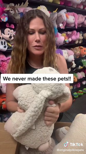 Look at these NEVER before SEEN Pillow Pets! #comfypillow #natural #nevermade #❤️pillowpets