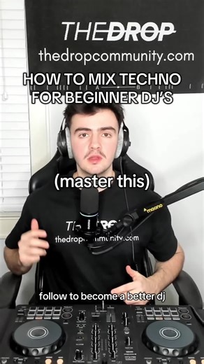 HOW TO MIX TECHNO FOR BEGINNER DJ’S (master this) follow to become a better dj #foryoupage #foryou #fyp #dj #djlife