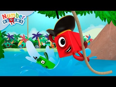 Splashing Summer Sums 🌊 | Learn to Count for Kids | 12345 | ‪@Numberblocks‬